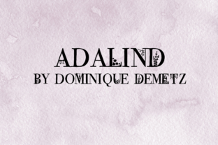 Adalind: A Spooky Display Font for Eerie Brand Projects