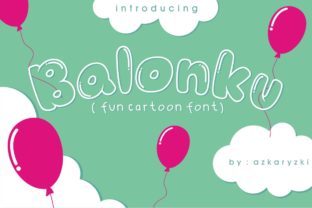 Balonku: The Playful Decorative Font for Campaigns