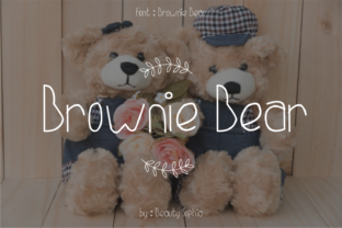 Brownie Bear Font: A Warm Typeface for Branding