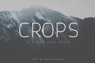 Crops Font Review: A Clean Sans Serif for Modern Campaigns