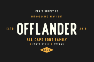 Designing with Offlander Family: A Modern Sans Serif for Editors