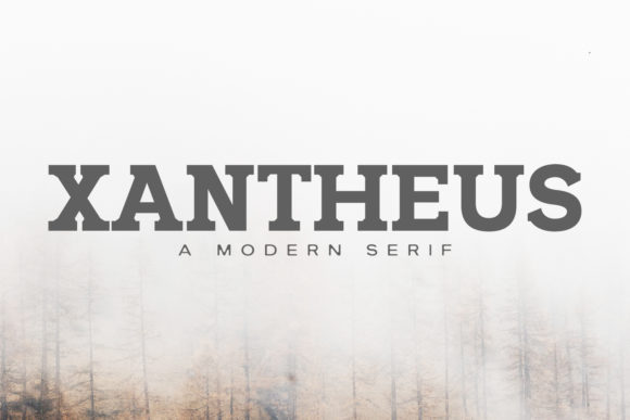 Designing with Xantheus Family: A Rounded Serif for Modern Brands