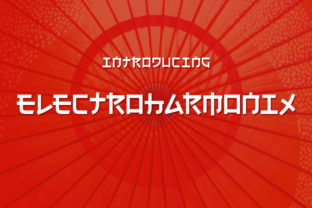 Electroharmonix: A Bold Display Font for Modern Web Design