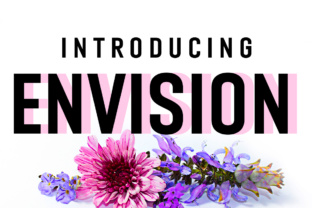 Envision: A Modern Sans Serif Typeface for Editorial Design