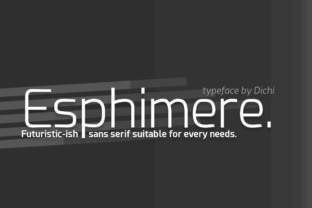 Esphimere Typeface Review: A Futuristic Sans Serif for Modern Brands