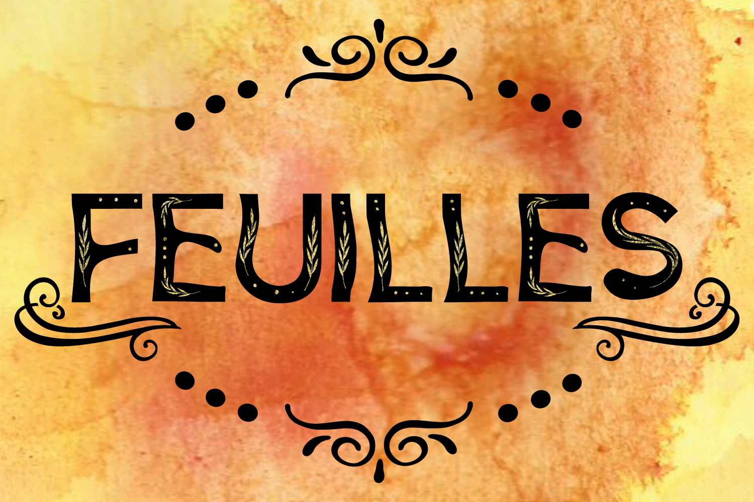 Feuilles Font: A Decorative Serif for Elegant Branding