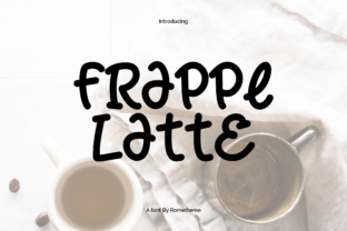 Frappe Latte: A Designer's Take on Modern Sans Serif Style