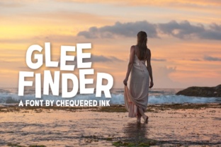 Glee Finder: A Playful Sans Serif Font for Bold Campaigns