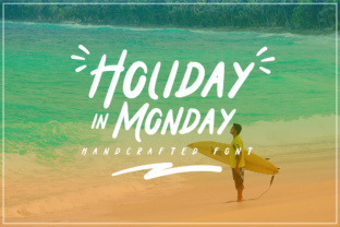 Holiday in Monday: A Stylish Sans Serif Font for Branding