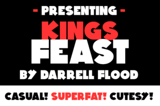 Kings Feast: The Bold Typeface for Fun Branding
