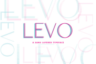 Levo Sans: A Layered Typeface for Modern Brand Identity