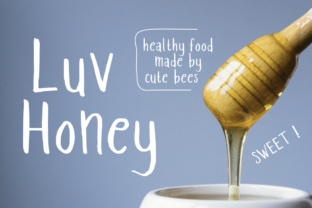 Luv Honey: The Sans Serif Font for Scroll-Stopping Designs