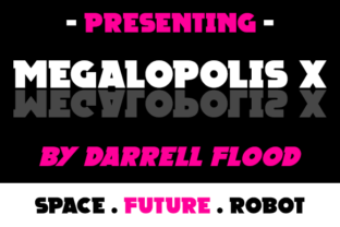Megalopolis X: The Bold Serif Font for Strong Branding