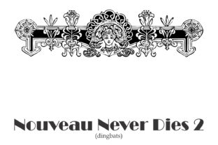Nouveau Never Dies: A Unique Typeface for Modern Web Design