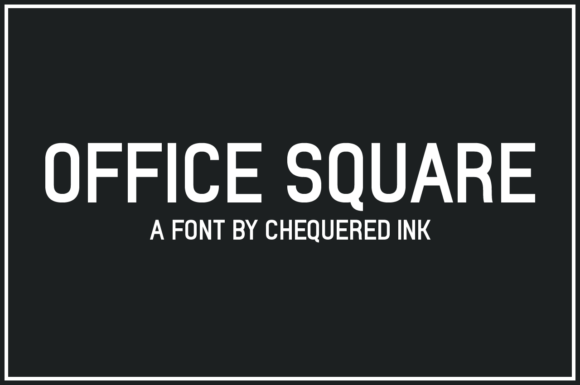 Office Square: A Rounded Typeface for Modern Editorial Design