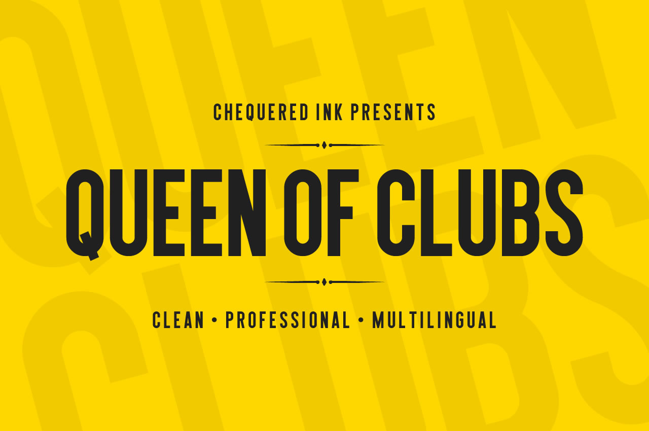 Queen of Clubs: The Sans Serif Font for Clear Campaigns