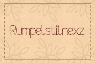 Rumpelstilnexz: A Relaxed Decorative Font for Handmade Brands