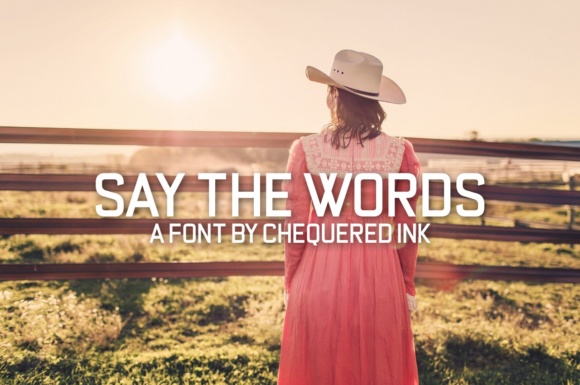 Say the Words: A Blocky Sans Serif for Bold Editorial Impact