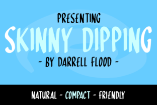 Skinny Dipping: A Sleek Typeface for Modern Branding