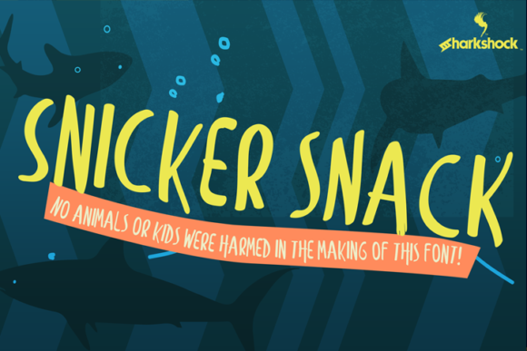 Snicker Snack: A Playful Sans Serif Font for Bold Branding