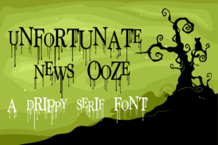 Unfortunate News Ooze: A Serif Font for Bold Campaigns