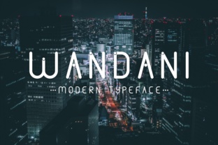 Wandani: A Minimalist Sans Serif for Modern Editorial Design