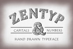 Zentyp Font Review: A Bold Decorative Typeface for Web Headers